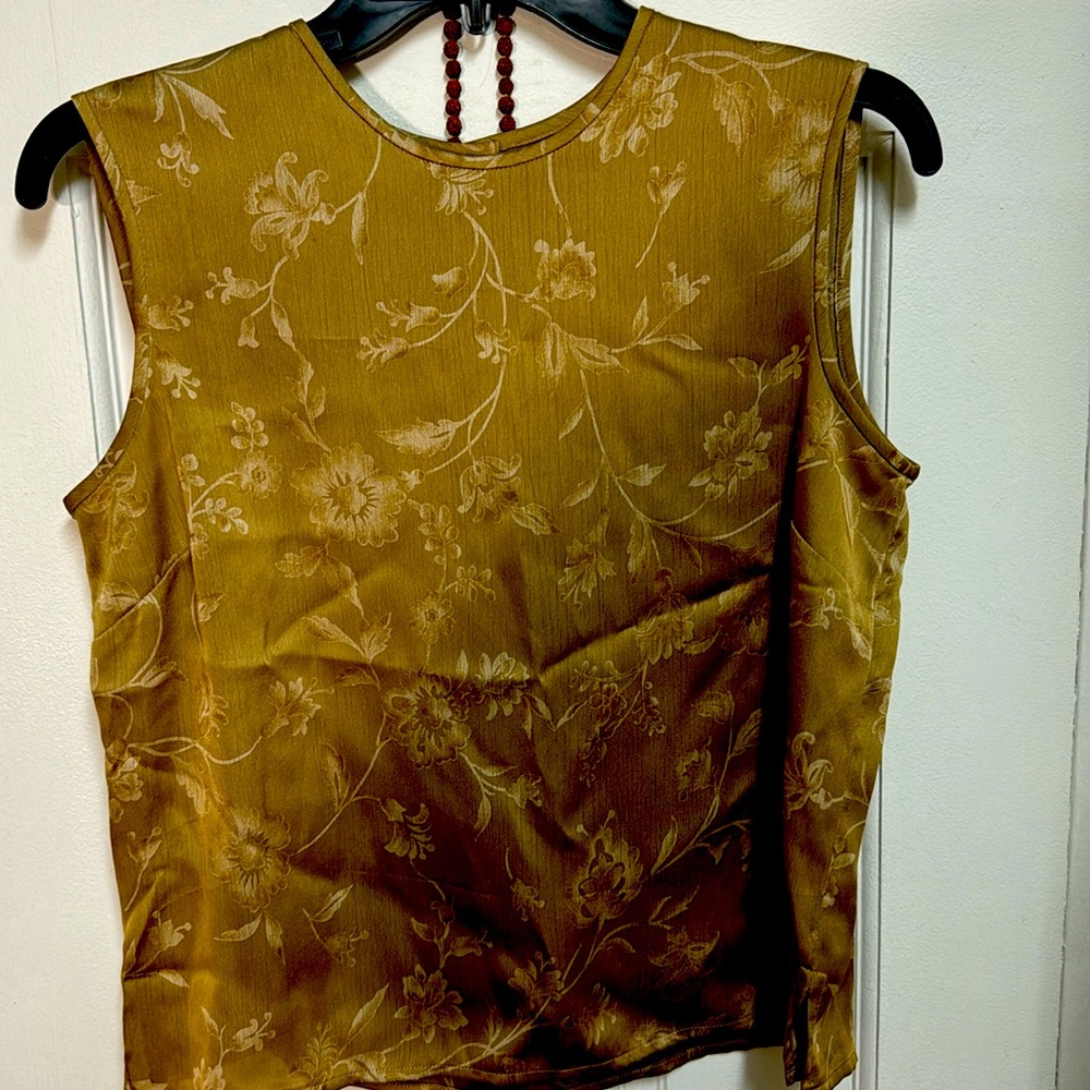 Rena Rowan 80’s vintage shell, sleeveless blouse. p8